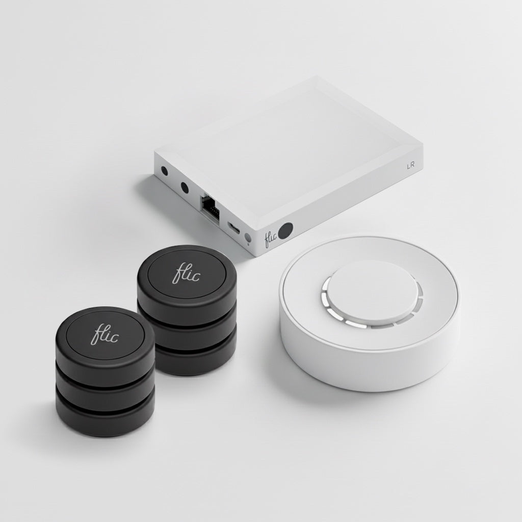 Flic | Pro Kit | Button Black | Twist White