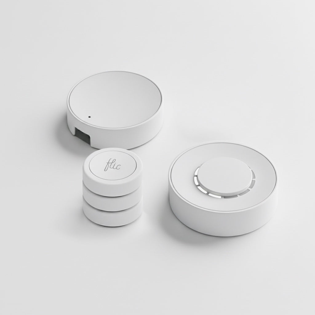 Flic | Starter Kit | Button White | Twist White