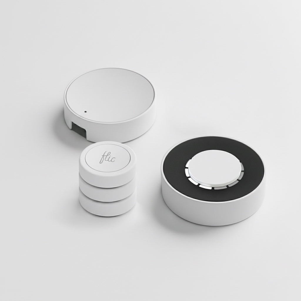 Flic | Starter Kit | Button White | Twist B&W